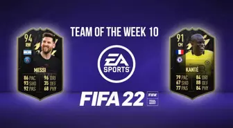 FIFA 22 TOTW 10 yükseltmeleri paylaşıldı: Messi, Kante, Kross ve daha fazlası