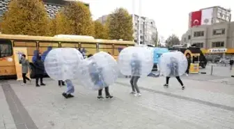 İstanbul Gençlik Oyunları heyecanı Taksim Meydanı'nda