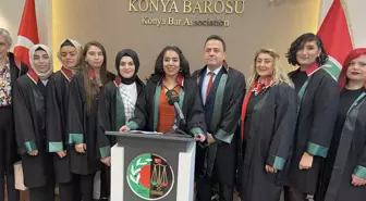 Konya Barosu'ndan kadına karşı şiddete tepki açıklaması