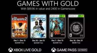 Xbox Live Gold Aralık 2021 ücretsiz oyunları açıklandı