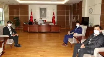 İHA ekibinden Vali Ayaz'a ziyaret