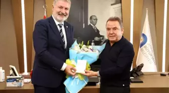 İYİ Parti Genel Başkan Yardımcısı Erdem Başkan Muhittin Böcek'i ziyaret etti