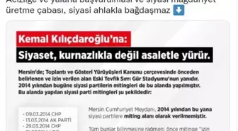 Bakan Soylu: Mersin Cumhuriyet Meydanı, miting alanı değil
