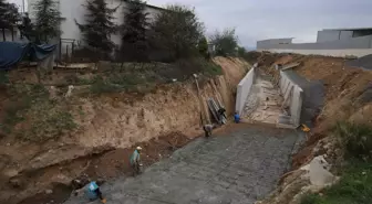 Gebze Organize Sanayi Bölgesi'nde dere ıslahı çalışmalarına başlandı