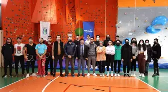 Spor etkinlikleri tırmanış ile başladı