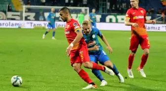 Spor Toto Süper Lig: Çaykur Rizespor: 1 Yukatel Kayserispor: 0 (Maç sonucu)