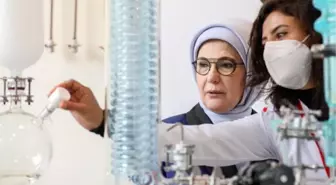 Emine Erdoğan'dan TÜBİTAK Marmara Araştırma Merkezi'ne ziyaret