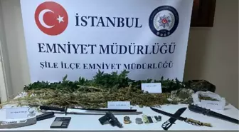 ŞİLE'DE EVİ UYUŞTURUCU SERASINA ÇEVİRMİŞ