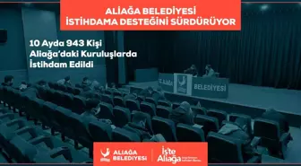 Aliağa Belediyesi İstihdama Desteğini Sürdürüyor