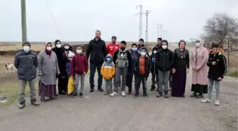 Çifteler Kaymakamlığı'ndan 3 kilometrelik okul yolu açıklaması