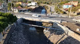 Dikili'nin yeni köprüsü hizmete girdi