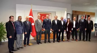 Eğitimciler Birliği Sendikası'ndan Üniversitemiz Rektörüne Ziyaret 19-11-2021