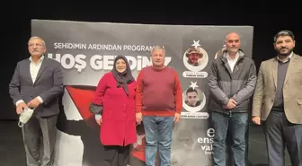 Şehit Uzman Çavuş Cantürk'ün ailesi öğrencilerle bir araya geldi