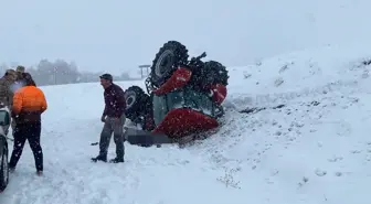 Son dakika... Erzincan'da devrilen traktördeki 1 çocuk öldü, 1'i çocuk 2 kişi yaralandı