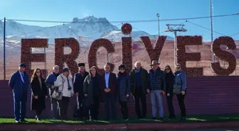 Türkiye Turizm Yatırımcıları Derneği Başkanı Oya Narin'den Erciyes'e ziyaret