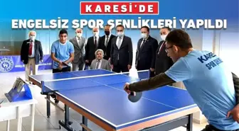 KARESİ'DE ENGELSİZ SPOR ŞENLİKLERİ YAPILDI