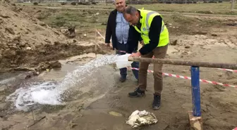 Tepeköy'e yeni içme suyu kaynağı kazandırıldı