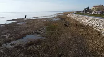 Beyşehir Gölü'nde su seviyesi beklentinin altında kaldı