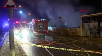 İSTANBUL-BEYKOZ'DA GECEKONDU YANGINI: 1 ÖLÜ