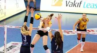 VakıfBank, Aydın BŞB'ye set vermedi