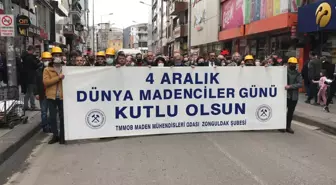 Zonguldak'ta '4 Aralık Dünya Madenciler Günü' kutlandı