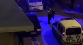 Kardeşinin evini bastı, polis gelince bıçağı kendi boğazına dayadı