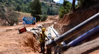 MESKİ, Gülek Mahallesi İçmesuyu Çalışmasına Devam Ediyor