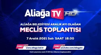 Aliağa Belediye Meclisi Yılın Son Meclisi İçin Toplanıyor