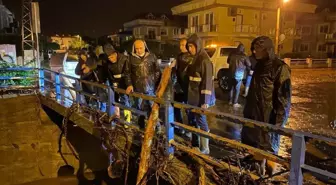 Marmaris Belediyesi ekipleri tam kadro sahada