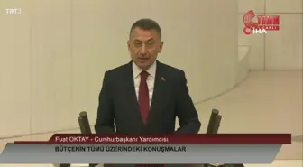 Son dakika haberleri! Cumhurbaşkanı Yardımcısı Oktay, TBMM Genel Kurulu'nda 2022 yılı bütçesini sundu: (3)