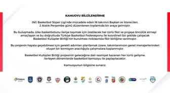 ING Basketbol Süper Ligi ekipleri, Basketbol Kulüpler Birliği'ni kuruyor