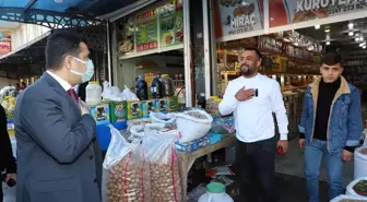 Cizre Kaymakamı Tunç, esnafla bir araya geldi