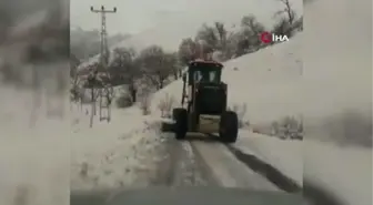 20 köy yolu kar nedeniyle ulaşıma kapandı