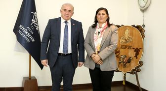 CHP ANKARA'DAN BAŞKAN ÇERÇİOĞLU'NA ZİYARET