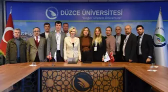 Düzce Üniversitesi ile Rusya'daki enstitü arasında iş birliği protokolü imzalandı