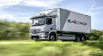 Elektrikli eActros'ta Mercedes-Benz Türk Kamyon AR-GE ekibi imzası