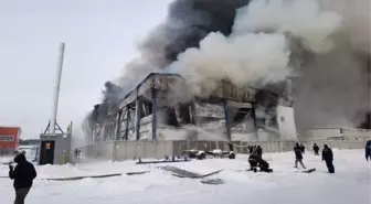 Rusya'da dondurma fabrikasında yangın