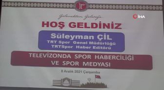 SCÜ'de 'Televizyonda Spor Spikerliği ve Spor Medyası' konferansı