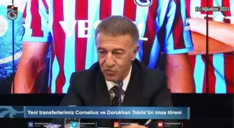 Trabzonspor'da Dorukhan ve Cornelius, 61 biner fidan bağışı yaptı