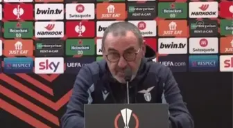 (Maurizio Sarri) Lazio-Galatasaray maçının ardından