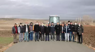 Parmakören'deki beton asfalt çalışması tamamlandı