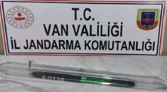 Van'da ele geçirildi, içerik tespiti için Atom Enerjisi Kurumu'na gönderildi