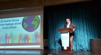 Merkez Müdür Yardımcımız Oğuz ERSÖZ, 10 Aralık Dünya İnsan Hakları Günü Konferansı Vermiştir. Yeni