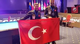 Murat Naci Çoklu, 2021 Dünya Ferdi 3 Bant Bilardo Şampiyonası'nda 2'nci oldu