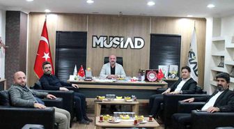 MÜSİAD Düzce Şubesi, misafirlerini ağırladı
