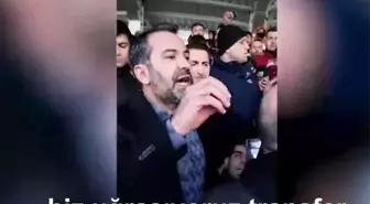Başkan Şerifoğulları: 'Bu takımın her şeyi için biz gövdemizi ortaya koymuşuz'