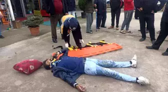 Fatsa'da trafik kazası: 2 yaralı