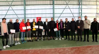 Elazığ'da tenis turnuvası sona erdi