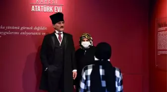 KARESİ ATATÜRK EVİ'NE ZİYARETÇİ AKINI