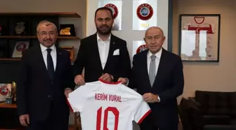 Başkanımız Kerim Vuraldan TFF Başkanı Nihat Özdemir'e ziyaret